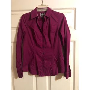 Essential long sleeve collar shirt
